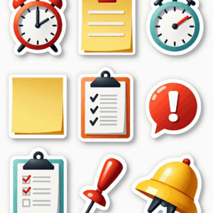 Reminder & To-Do - Sticker Sheet v6